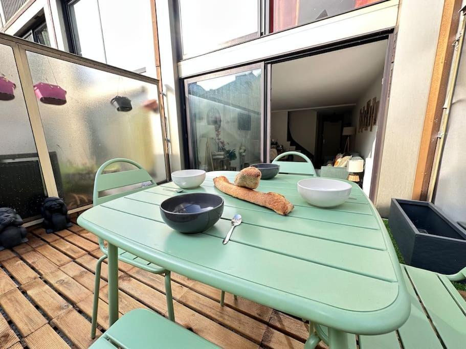 Drouet D'Erlon Duplex Spacieux, Terrasse Au Centre Reims Esterno foto