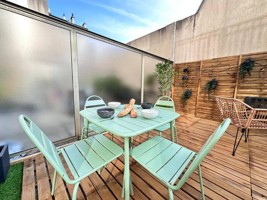 Drouet D'Erlon Duplex Spacieux, Terrasse Au Centre Reims Esterno foto